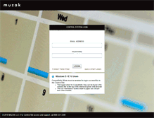 Tablet Screenshot of control.muzak.com